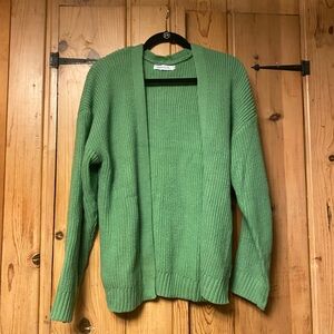 Green Cardigan